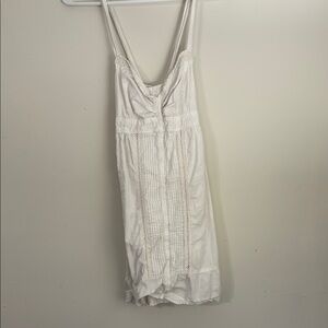 Hollister White Mini Dress